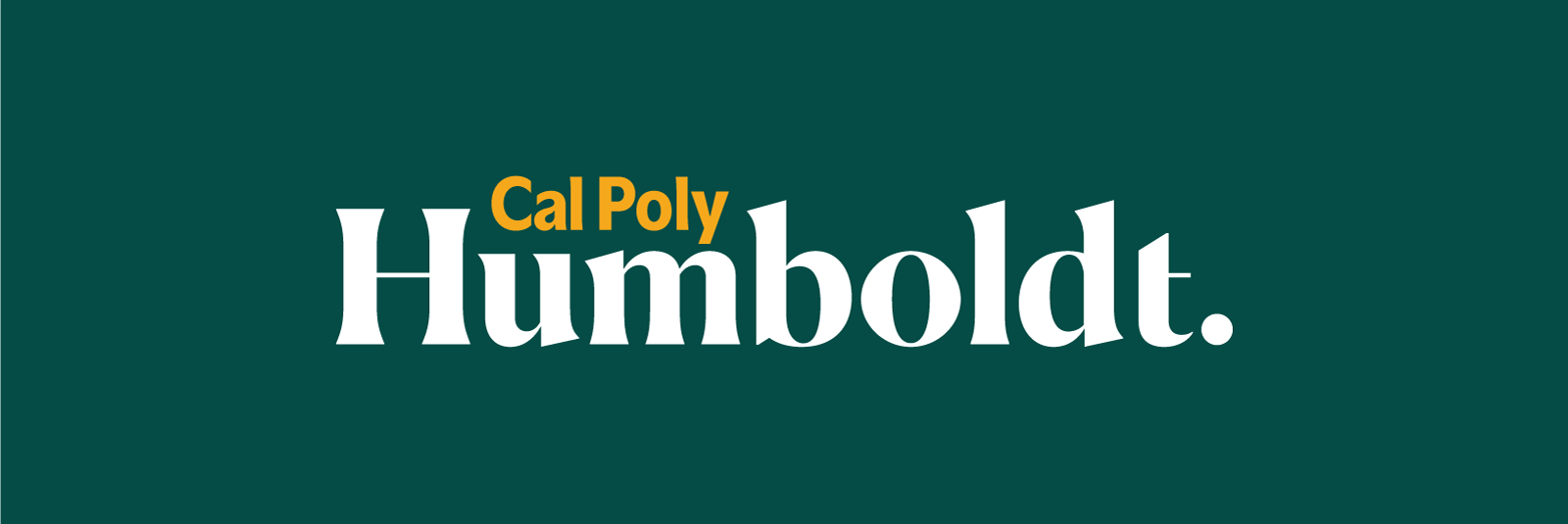cal poly humboldt primary logo